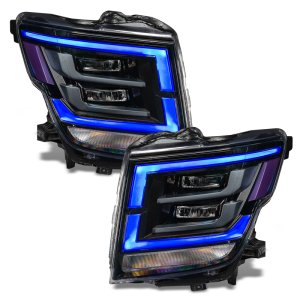 Nissan Titan Headlight DRL Upgrade Kit - ORACLE Lighting - ColorSHIFT - RGB+W - `21-`22